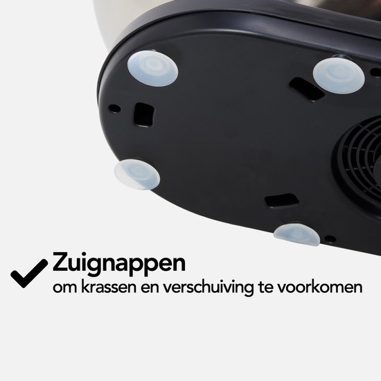 Infinity Goods Keukenmachine - Keukenmixer - 5L RVS Mengkom - Keukenrobot - Foodprocessor - Incl. Accessoires - 1000W - Zwart van Infinity Goods — afbeelding 5