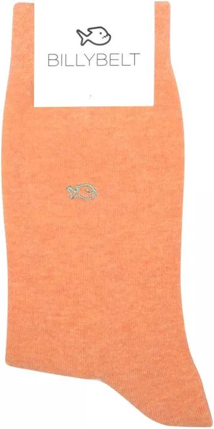 Billy Belt Katoenen sokken Oranje maat 41 - 46 | heren sokken | orange | zomersok | mannencadeau