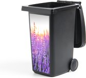Container sticker Lavendel - Close-up - Paars - Bloemen - 44x98 cm - Kliko sticker