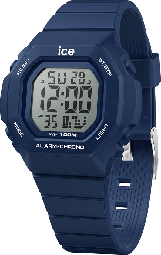 Ice Watch ICE digit ultra - Bleu foncé 022095 Montre - Siliconen - Blauw - Ø 39 mm