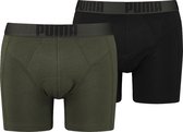 Puma Boxershorts New Pouch 2-pack Forest Night / Black