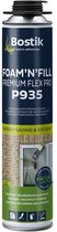 Bostik purschuim - P935 - FOAM'N'FILL Premium Flex Pro - wit - 750 ml