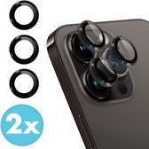 iMoshion Screenprotector Geschikt voor iPhone 15 Pro / 15 Pro Max - iMoshion 2 Pack Camera lens protector