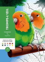 Coloriages Mystères Trompe-L'Oeil - Kleuren op nummer kleurboek - hachette
