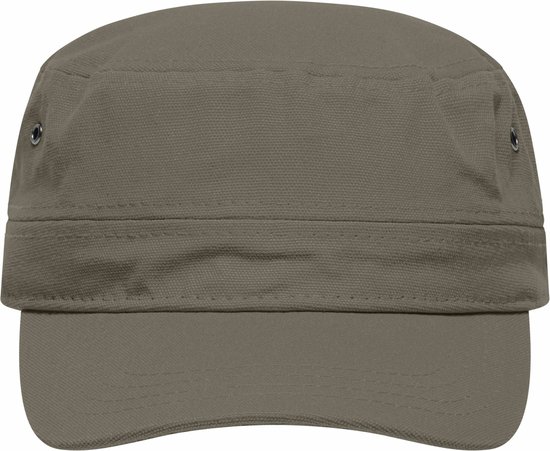 Myrtle Beach Leger/army pet voor volwassenen - olijfgroen - Militairy look rebel cap - verstelbaar