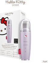 GESKE x Hello Kitty | SmartAppGuided™ MicroCurrent Skin Scrubber & Blackhead Remover | 9 in 1 | Tools huidverzorging | Reinigingssapparaat | Anti-aging en reiniging | facelift | Mee-eter verwijderaar