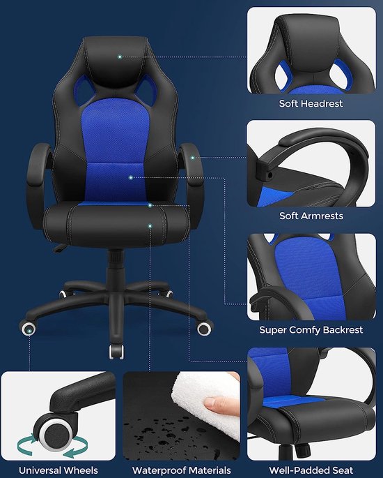 Racing Office Chair — afbeelding 3
