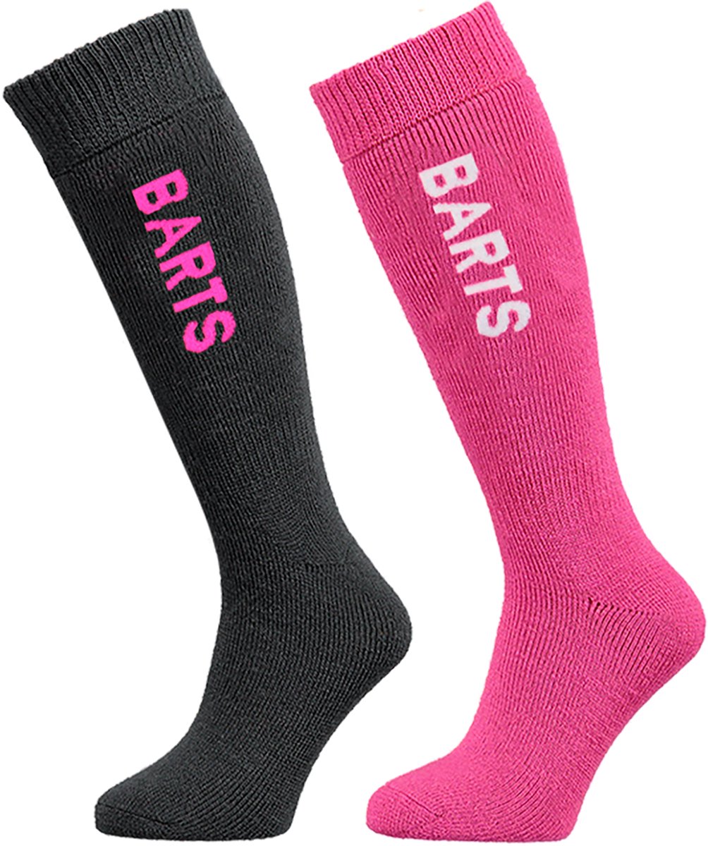 Barts Basic Sock 2 Pack Kids Wintersportsokken Kinderen & – 30 Grijs