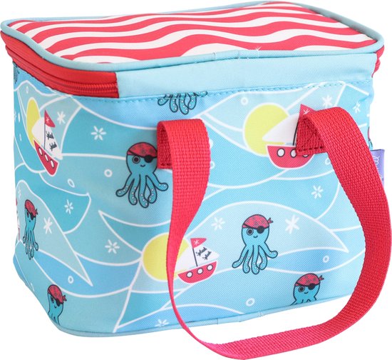 LEDAOU Kinderlunchtas Jongens Meisjes 5L Lunchtas Geïsoleerde Tas Met Rits Thermische Tas Lunchtas Koeltas Voor School Wandelen Werk