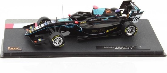 IXO, F3 GP Barcelona 2020, OSCAR PIASTRI +SABINE FLÖRSCH, IXO 1:43