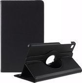 360 Rotating Book Case - Geschikt voor Samsung Galaxy Tab A7 Lite Hoesje - Zwart