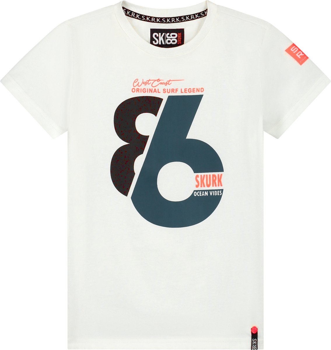 T-shirt Thierry White - SKURK - maat 92