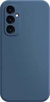 Coverup Colour TPU Back Cover - geschikt voor de Samsung Galaxy A14 Hoesje - Metallic Blue