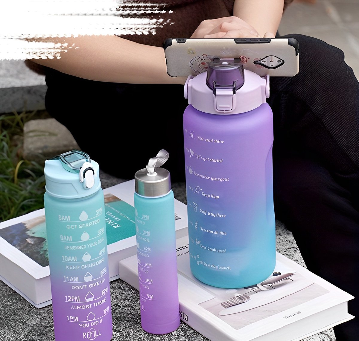 3 Sets De Bouteilles à Bulles Rechargeables - Transparentes - Pour Jouet à Billes - Accessoires Tir