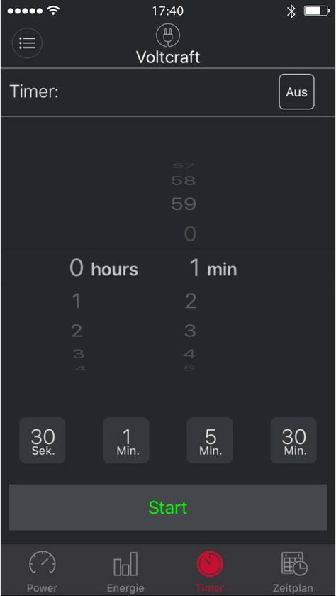 VOLTCRAFT SEM6000 Energiekostenmeter Bluetooth-interface, Gegevensexport, Datalogger, TRMS, Instelbaar stroomtarief, Me