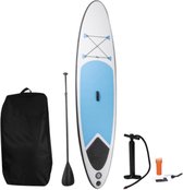 Bol.com Dunlop Opblaasbaar Sup Board met Accessoires - Blauw/Wit - 305 x 71 x 10 cm aanbieding