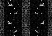 Modern Pattern Birds Photo Wallcovering