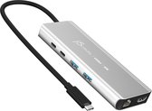 j5create USB4 8K-hub met meerdere poorten