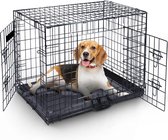 MaxxPet Dog crate pliable - voiture - caisse pour chiens - enclos pour chiens - 92x58x64cm