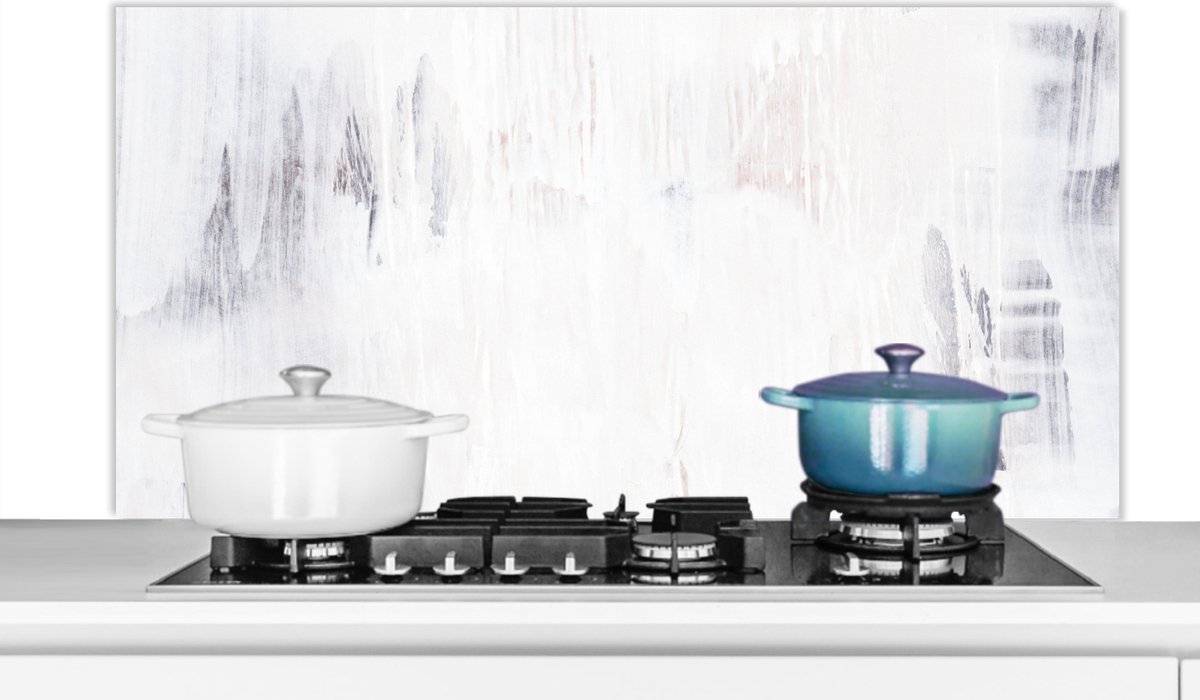 Spatscherm keuken - Verf - Design - Abstract - Spatwand - 120x60 cm - Achterwand keuken - Spatscherm