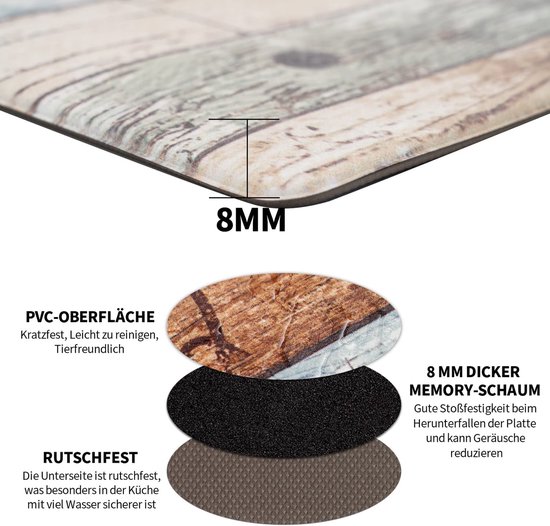 Floordirekt Tapijt loper Limerick - Keukenloper 80x200 cm - Voor de keuken