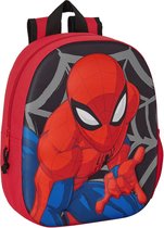 Sac à dos SpiderMan, emblématique 3D - 33 x 27 x 10 cm - Polyester