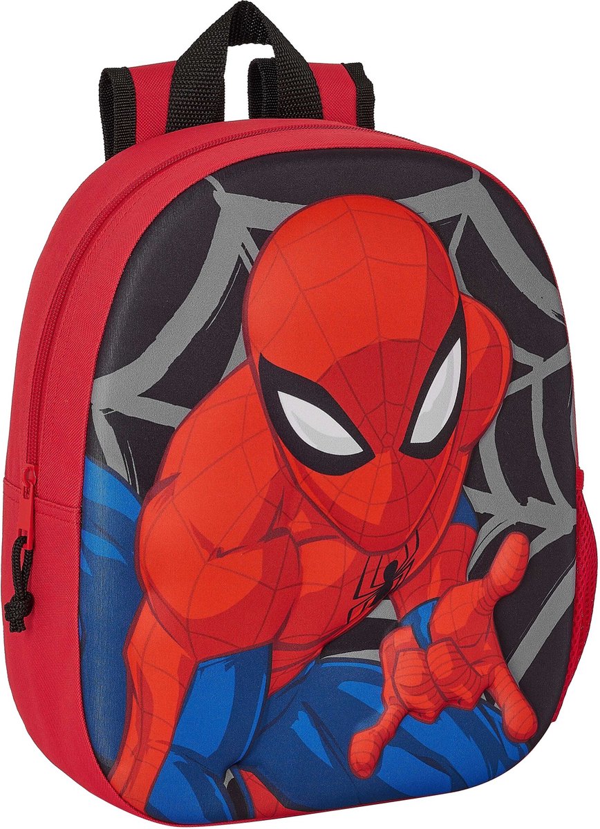 SpiderMan Rugzak, 3D Iconic - 33 x 27 x 10 cm - Polyester - Spider-Man