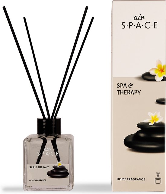 Air Space - Parfum - Bâtons parfumés - Parfum d'intérieur - Parfum d'intérieur - Spa Therapy - Carré - 100 ml