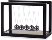 SOROH | Newton pendel balance ballen - Pendulum - 5 Ballance balls - Science - Natuurkunde - Zwarte basis