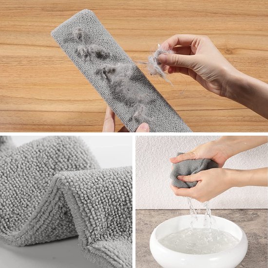 MONTKIARA Intrekbare Gap Dust Cleaner Stofborstel Onder Unit Buigbare Wasbare Uitschuifbare Flexibele Artifact Column Microfiber Feather Duster voor Bed, Sofa, Huis en Keuken Schoonmaken