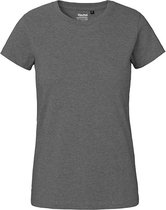 Ladies´ Classic T-Shirt met ronde hals Dark Heather - L