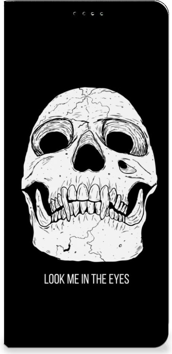 Mobiel BookCase OPPO X6 Pro Skull Eyes