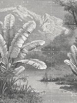 IXXI Marais Tropical - Décoration murale - 80 x 60 cm