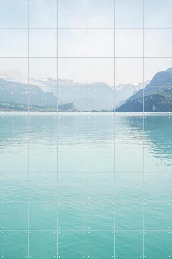 IXXI Lake Brienz in Switzerland - Wanddecoratie - Fotografie