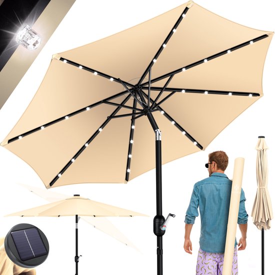 Couvertures de parasol d'extérieur Anti-poussière Housse de parapluie d' extérieur imperméable à l'eau