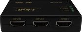 HDMI naar 3 HDMI Splitter 4K/2K/3D/Full HD 1080 LinQ Compatibel