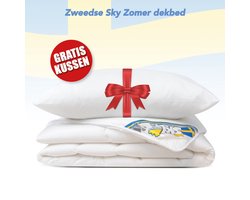 Zomer dekbed + 1 Hoofdkussen - Tweepersoons - Dekbed Set - 200x200 cm