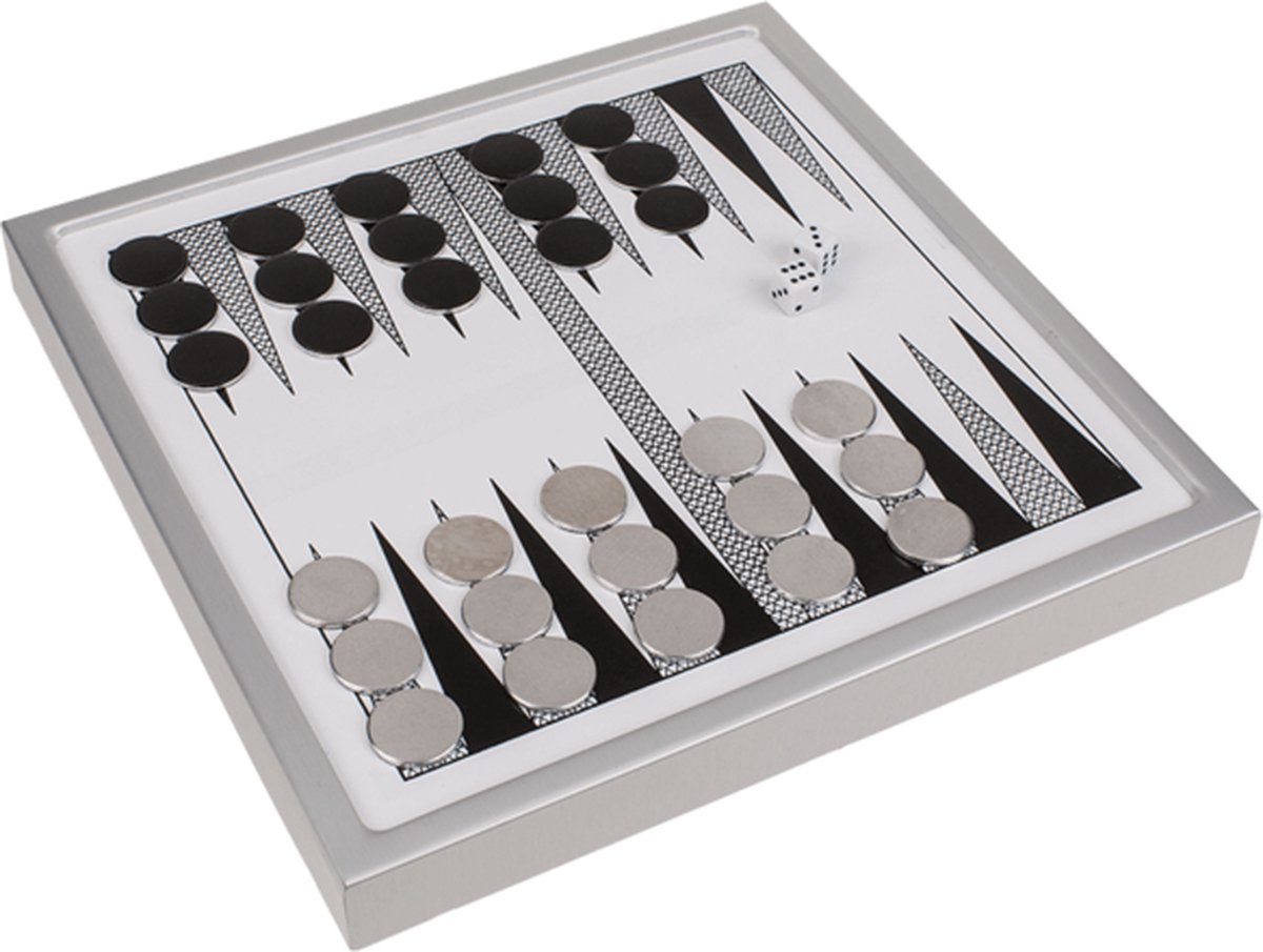 Metal Game Backgammon