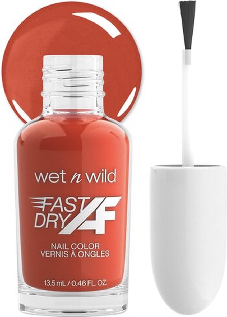 Wet 'n Wild Fast Dry Nail Color - 1111936 - Toasted - Nagellak - Koraal - 13.5 ml