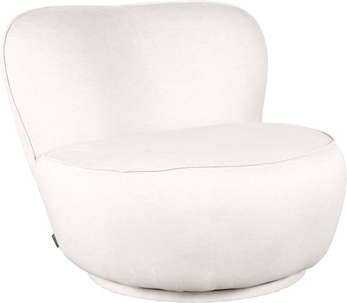 LABEL51 Bunny Fauteuil - Creme - Stof - One Size