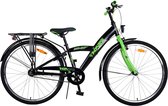 Vélo pour enfants Volare Thombike - Garçons - 26 pouces - Zwart Vert - 3 vitesses