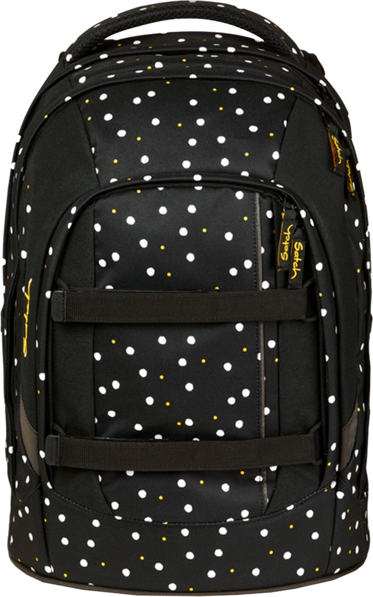 satch Schoolrugzak Pack Lazy Daisy Zwart