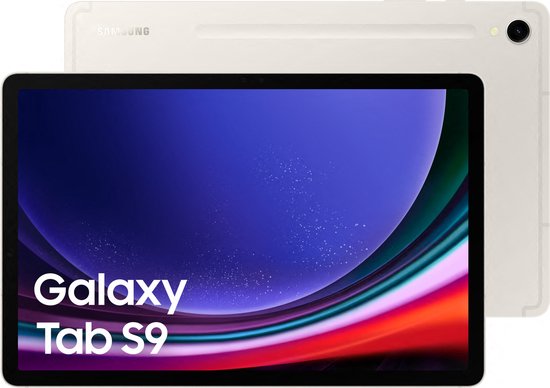 Samsung Galaxy Tab S9 - WiFi - 256GB - Beige aanbieding
