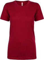Ladies´ Ideal T-Shirt met ronde hals en korte mouwen Scarlet - L