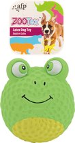 AFP Bouncy Frog - Hondenspeelgoed - Piepspeeltje - Latex - 6x9x8 cm - Kikker