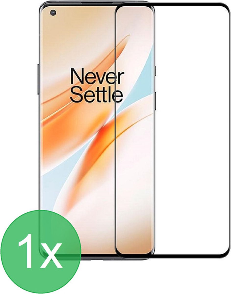 Full Screenprotector 1x Geschikt voor: OnePlus 8T / 8T Pro - screen protector - volledige glas - bescherming - beschermglas - ZT Accessoires
