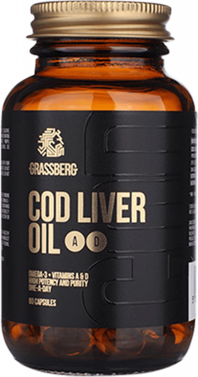 Goedkoopste Cod Liver Oil A D (60 Caps) Unflavoured