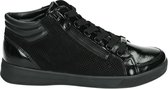 Ara 1244499 - VeterlaarzenHoge sneakersDames sneakersDames veterschoenenHalf-hoge schoenen - Kleur: Zwart - Maat: 37.5