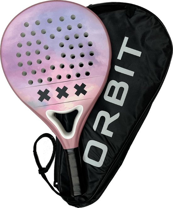Orbit Jottem Amsterdams Padel racket - padel - inclusief beschermhoes - 3D finish