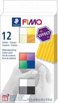 FIMO® Effect, diverse kleuren, 12x25 gr/ 1 doos